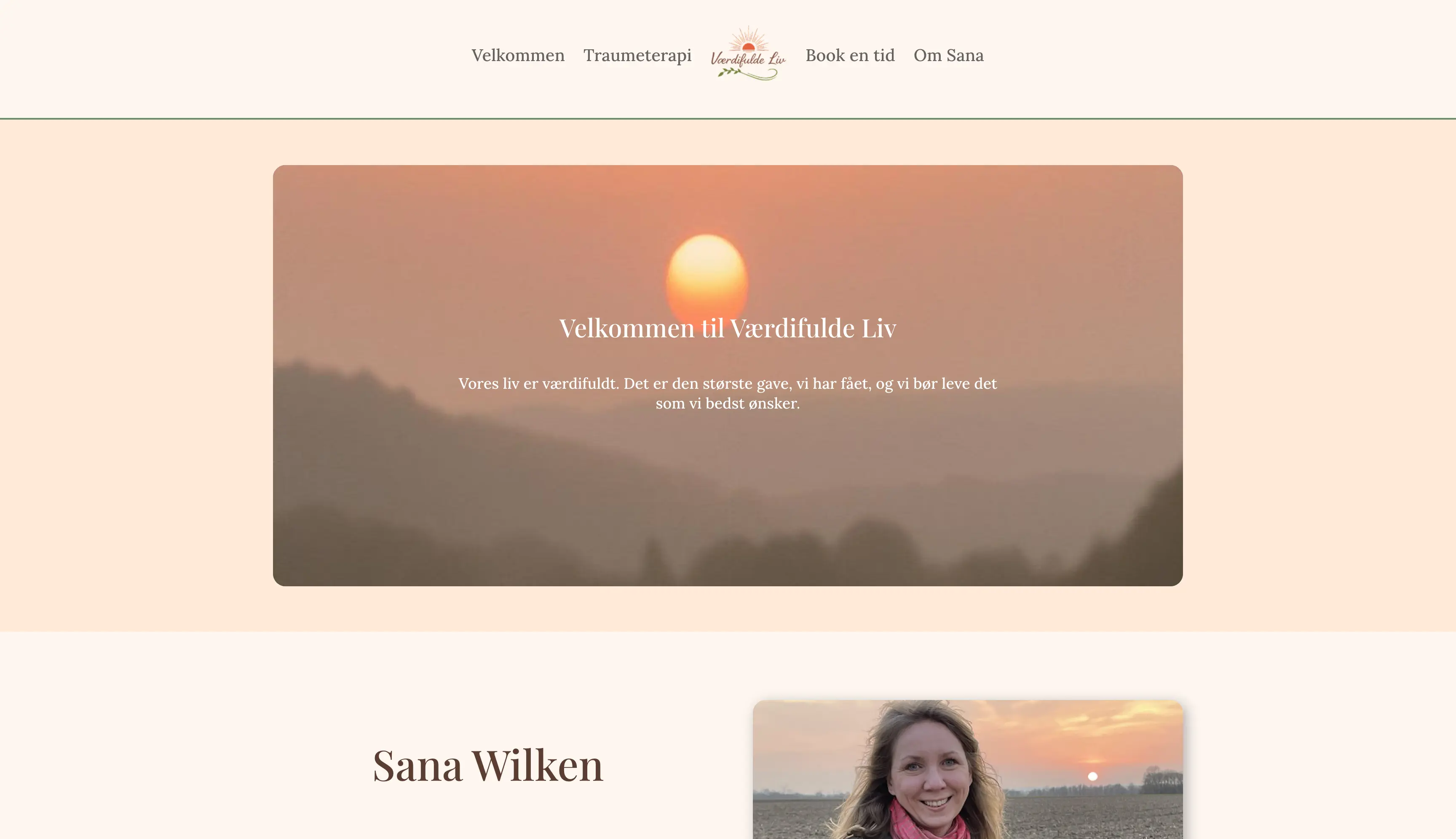 Værdifulde Liv - Web projekt - FlowEffekt digitalt bureau